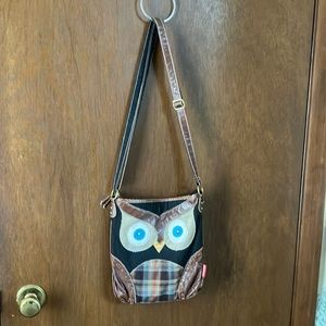 union bay crossbody purse… owl motif